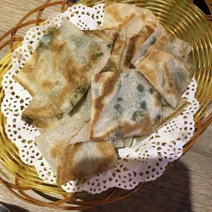 Scallion pancakes