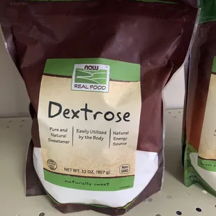 two bags of dextrose