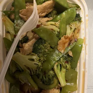 Chicken With Szechuan Style