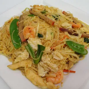 Singapore rice noodles