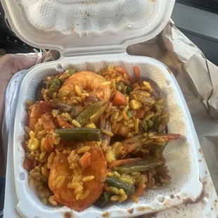 Shrimp fried rice