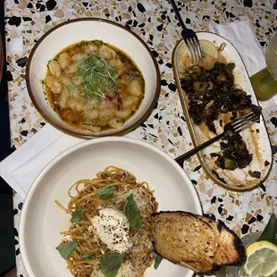 Seasonal Spaghetti &amp; gnocchi