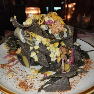 Too much corn not enough cheese or meat