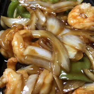 Shrimp, Peppers, &amp; Onions!!!