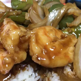 Shrimp, Peppers, &amp; Onions!!!