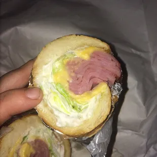 Definitely NOT steak and cheese. Gross.