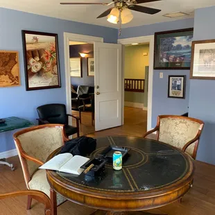 One of the upstairs Smoking rooms. Flat screens in every room...