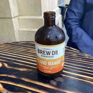 Kombucha drink.