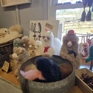 Made out of alpaca fiber