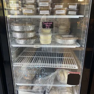 Tons of goodies in the fridge!