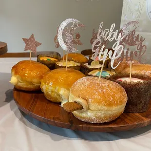 Outrageously delicious donuts for our mama to be