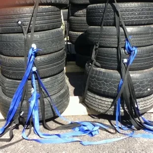 Tires are made for pulling :).