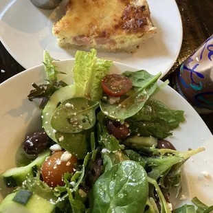 Ham and cheese quiche