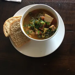 Portuguese Kale Soup.