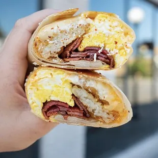 Photo of the same burrito on their Instagram