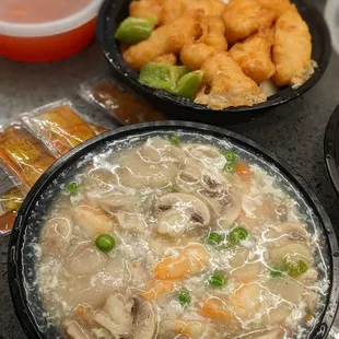 Shrimp with lobster sauce $12.45