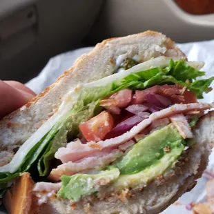 Ordered a turkey sandwich and i get this bs. 1 slice of turkey for the entire sandwich.