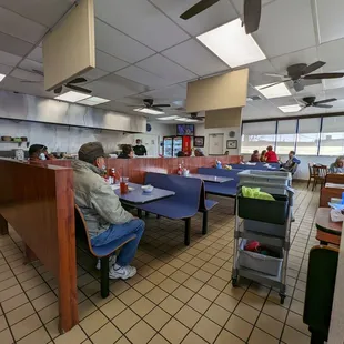 a man sitting at a table