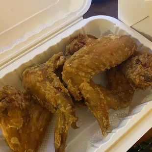 Extra crispy wings