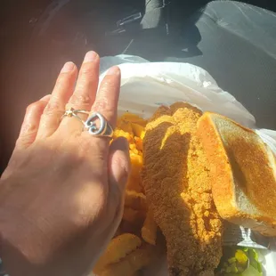 Wanted to show how big it was compared to my hand.
