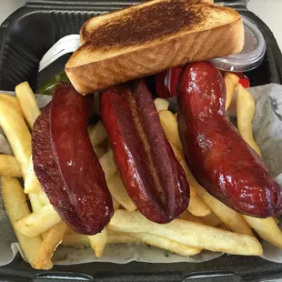 Have it dry or smear in BBQ Sauce. Choice is your&apos;s.