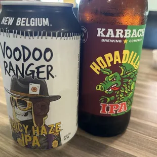 Craft beer options