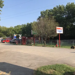 In front of our site #101