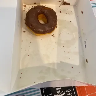 The last of the donuts. They were so good!