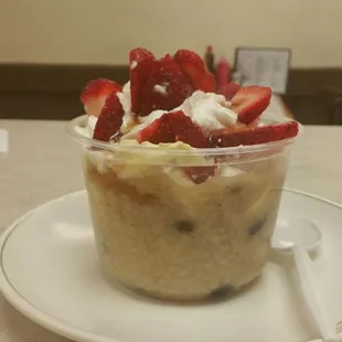 fresh fruit Oat Meal
