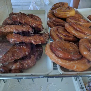 Their apple fritters and cinnamon rolls are so yummy!