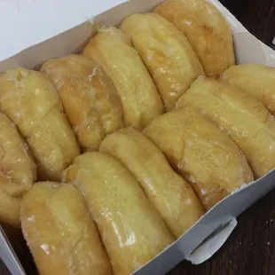 Their donuts are a precious mix between Krispy Kreme and Mary Lee. Always warm and fresh!