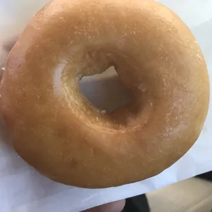 very light on the glaze