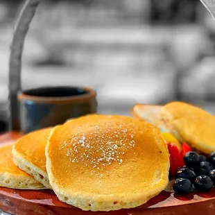 Pancake tower  | @whaevaeats