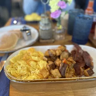 Breakfast make your own plate