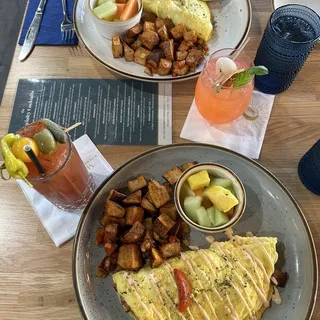 Pork Belly Omelette