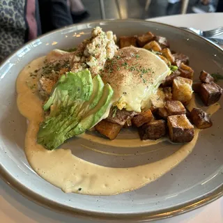 Vegan Crab Benedict