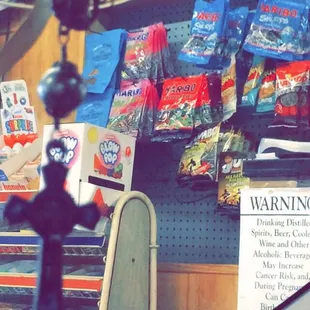 Haribo assortment, including gummy Smurfs!