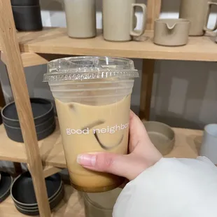 Iced coffee Japanese style