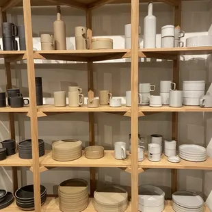 Inside shop