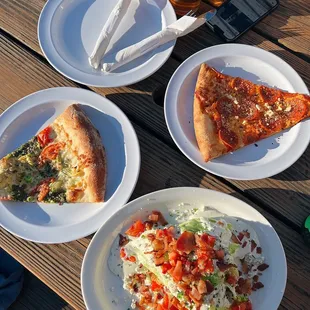 Couple of slices and a wedge salad :)