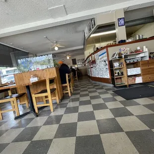 Inside