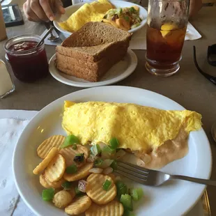 Chicken Tarragon Omelette