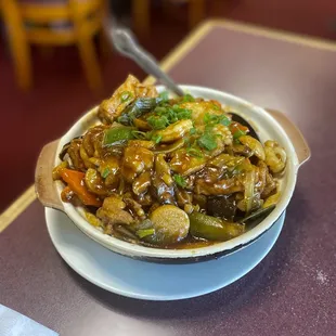 Seafood Tofu Claypot