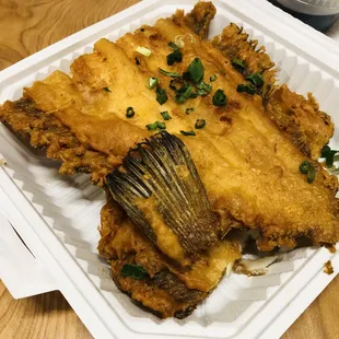 Fried Flounder