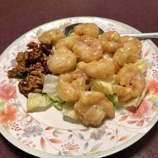 Honey Walnut Prawns
