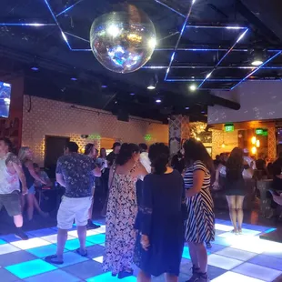 They even have a disco ball