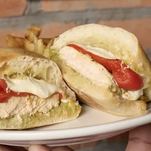 Come try our Signature and best selling chicken sandwich "The Winfield"