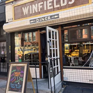 outside of restaurant