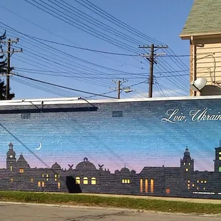 Special paint job to commemorate Ukranian Village!