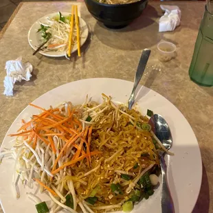 Food is amazing as usual! Pad Thai here is so good and the quality of food is always high